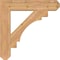 Ekena Millwork Merced Craftsman Smooth Bracket, Western Red Cedar, 5 1/2"W x 32"D x 32"H BKT06X32X32MRC04SWR - alternate 4
